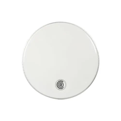 CODE DRUMHEADS Bassdrum-Fell, ENIGMA-Serie, weiß, 20