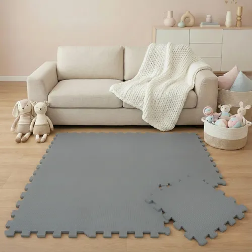 Teile Baby Kinder Puzzlematte 30x30 cm - 9-teilig - Vielseitige Puzzlematte für Babys, abwaschbar und rutschfest. Ideal für Spielzimmer und Krabbelecken. Extra robust und flexibel, sorgt für sicheren Spielspaß.