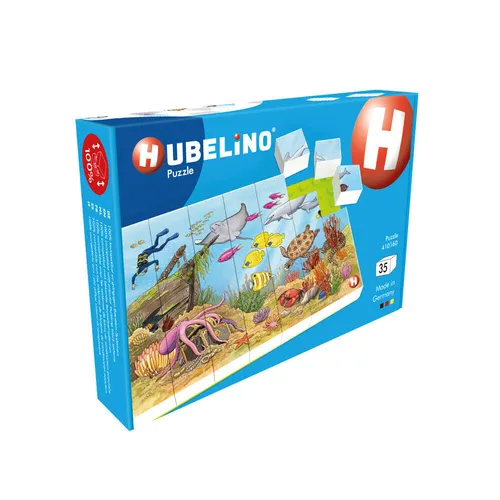Hubelino Puzzle Bunte Unterwasserwelt - 35 teiliger Baukasten - NEU und OVP