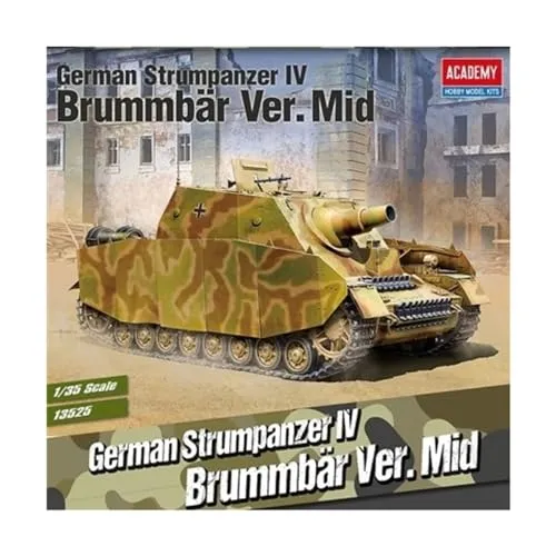 Academy 493525 1/35 Sturmpanzer Iv Brummbär mittlere Version