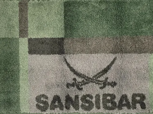 Sansibar Sylt Badematte CLIFF - Badematte aus 100% Polyacryl, hochflorig und schnell trocknend, ideal für ein modernes Badezimmer. Rutschhemmend und fußbodenheizungsgeeignet für optimalen Komfort.