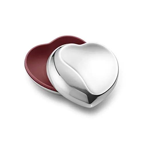 Georg Jensen Herzförmige Schachtel in Silber in silber von Georg Jensen