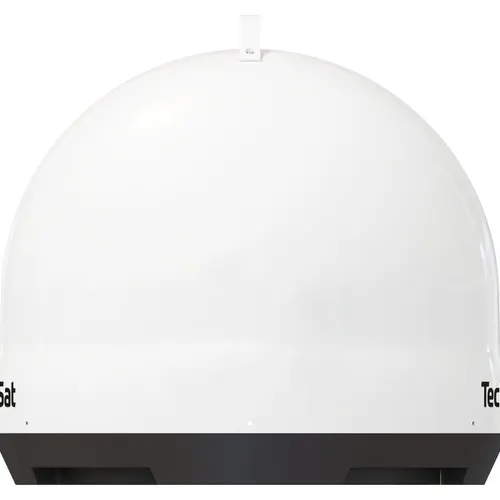 TechniSat SKYRIDER DOME ISI Sat-Spiegel - Selbstausrichtender SAT-Spiegel für Astra 19,2, ideal für den Außenbereich. Nur 1 Kabel notwendig und schnelle Suchzeit von maximal 180 Sekunden.