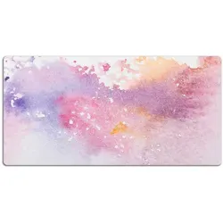 ArtPrintCave Schreibtischunterlage Pink 90x45 cm - Hochwertige Schreibtischunterlage aus robustem PVC, ideal für Büro und Home-Office. Schützt vor Kratzern und Feuchtigkeit, mit dekorativem Design und leicht zu reinigen.