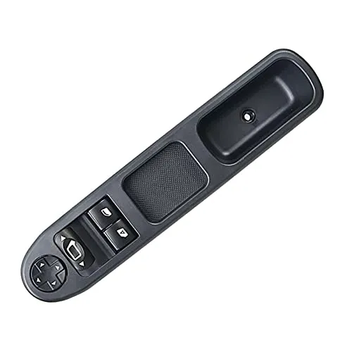 FanPaYY Fensterheberschalter, vorne links, 6554.QC. 6554QC Fahrerseitiger Schalter, passend für Fensterheberschalter bei Citroën C3 207 und Peugeot 207.