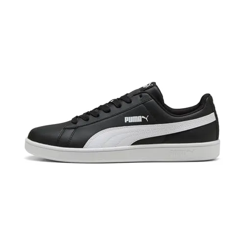 PUMA Unisex UP Sneaker, Black White, 44 EU - Herren-Sneaker mit hochwertigem Kunstleder-Obermaterial, ideal für täglichen Komfort und sportlichen Look.