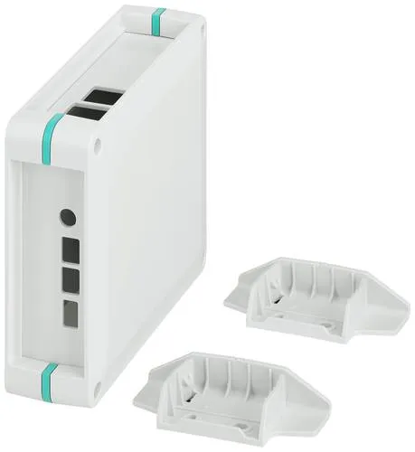 Phoenix Contact UCS-KIT-145-125-RPI4B-7035 1311026 Universal-Gehäuse - Anschlussdosen & Gehäuse, robustes Polycarbonat-Gehäuse mit optimaler Passform für Raspberry Pi Model B4, inklusive Zubehör für einfache Montage.