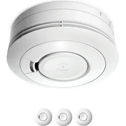 3x Ei Electronics Ei650 Rauchwarnmelder - Rauchmelder mit 10 Jahres Batterie - Bestnote Stiftung Warentest