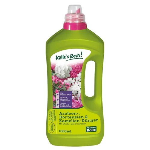 Azaleen-Hortensien-Dünger 1 l, Flüssigdünger für Azaleen und Hortensien, Düngemi