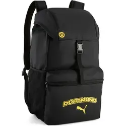Puma BVB Culture Backpack – Funktioneller Rucksack für Fußballfans - Entdecke den BVB Culture Backpack von Puma – stylisch und praktisch mit 24 Litern Fassungsvermögen. Hergestellt aus mindestens 90 % recycelten Materialien, ideal für den Alltag und deine Leidenschaft für Borussia Dortmund.