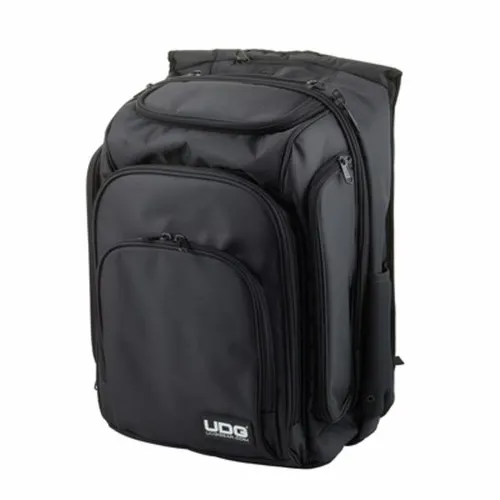 UDG Ultimate Digi BackPack B/O - Stylische Tasche für DJs und Musiker, gepolstertes Laptopfach, seitlicher Zugriff und 5 Außentaschen für einfachen Transport von Equipment.