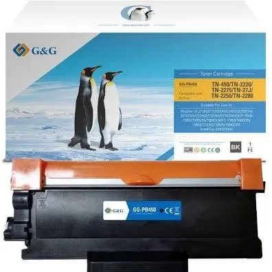 G&G Toner kompatibel Brother TN-2220, TN-2010, ca. 2.600 Seiten (13978)