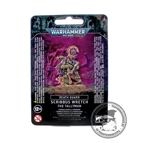 Produktbild Scribbus Wretch the Tallyman Death Guard Warhammer 40k Games Workshop Tabletop