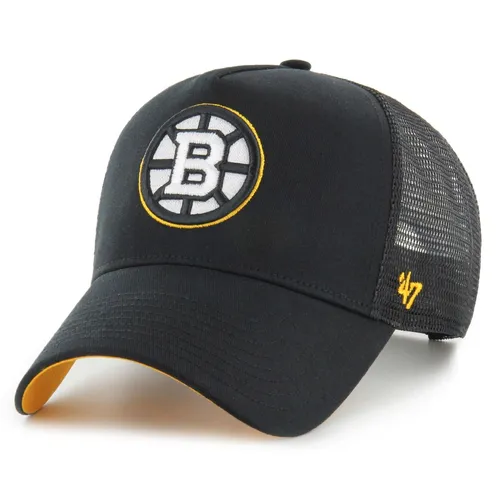 Brand Mesh Trucker Cap - BALLPARK Boston Bruins 47 - Stylische Trucker Cap für Herren, ideal für Freizeitaktivitäten im Sommer. Mit sportlichem Design und einstellbarer Größe für optimalen Tragekomfort.