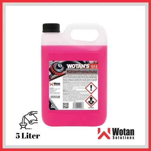 Kühlerfrostschutz G12 Kühlmittel gebrauchsfertig 5l Frostschutz Kühler bis -35 °