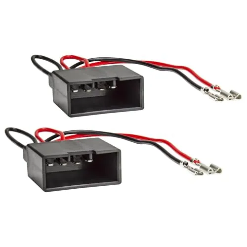 tomzz Audio 7104-002-2 Lautsprecheradapter (2er Set) auf DIN kompatibel mit BMW 1er 3er 5er X1 X3 X5 X6 Midrange Tweeter