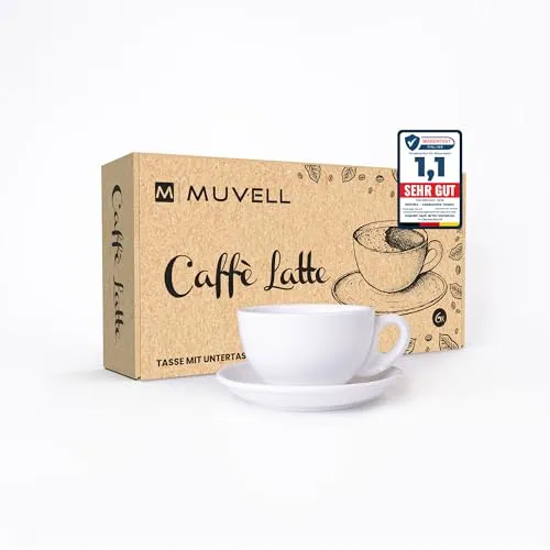 MUVELL Milchkaffee Tassen Set von MUVELL