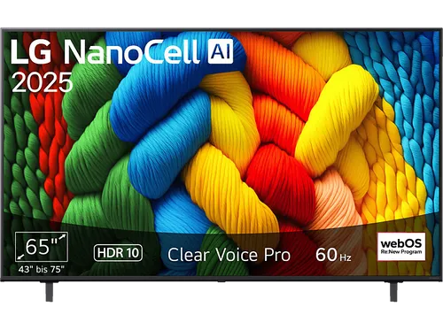 LG NanoCell TV 65NANO80A6B