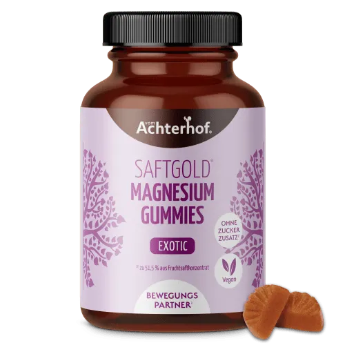 Saftgold Magnesium Gummies Exotische Früchte (60 Stück)