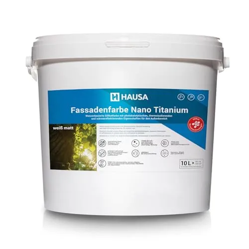 HAUSA Fassadenfarbe Nano Titanium 10L