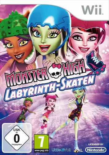 Monster High: Labyrinth-Skaten für Wii von Bandai Namco
