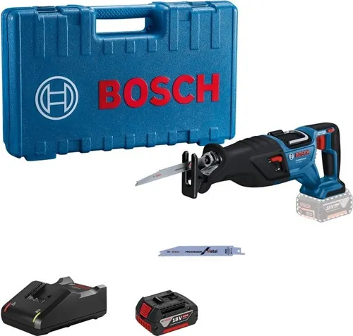 Bosch GSA 185-LI 2900 spm Schwarz, Blau