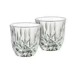 Nachtmann Espresso-Gläser 2er Set Noblesse , transparent/klar , Glas , Maße (cm): B: 7 H: 8,2 T: 14.0