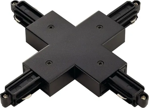SLV X-Verbinder für 1-Phasen HV-Stromschiene schwarz von SLV