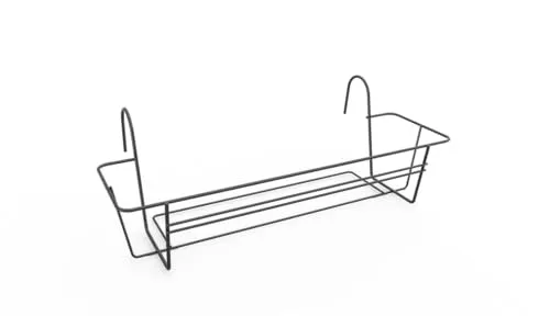 elho Green Basics Balkonkasten Rack Metall 50 in grau von Elho