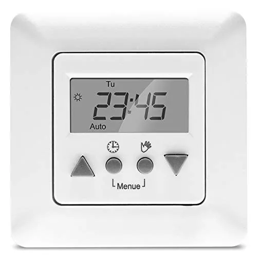 Vestamatic Rolladenzeitschaltuhr mit Vestamatic Time-Control-Funktion, weiß