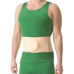 MedTex Bauch- und Rückenstützgürtel Bandage Nabelbruch Bauch Bruch Gurt Stützung MT5051 Gr.3XL/4XL-111-130, Stützung Gr.3XL/4XL-111-130cm