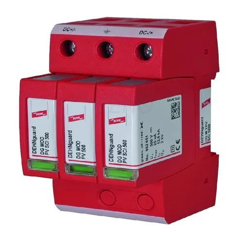 Dehn 952510 - Überspannungsableiter Typ-2 DG-M Ypv Sci 1000 - Überspannungsschutz für zuverlässigen Schutz, langlebig und aus hochwertigen Materialien gefertigt, ideal für den Einsatz in Wohn- und Gewerbegebäuden.