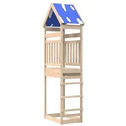 vidaXL Spielturm Braun 52,5 x 85 x 265 cm aus massivem Kiefernholz