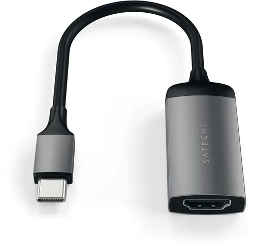 Satechi ST-TC4KHAM Videoadapter - 4K HDMI-Adapter - HDMI Kabel und Adapter - 24 pin USB-C zu HDMI, 20,3 cm lang, ideal für hochauflösende 4K-Übertragungen und perfekte Bildqualität.