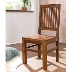 Stuhl SYDNEY #132 in braun von Massivholzmöbel24