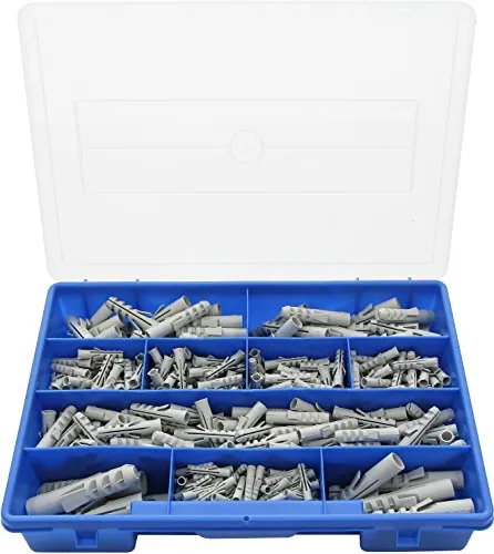 SCHRAUBEN ELCH PROFI Nylondübel Sortimentskoffer, 462-teilig, 50100001