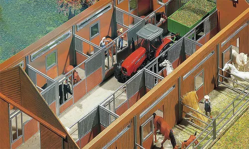 Faller 130525 Spur H0 - Stall Inneneinrichtung NEU und OVP