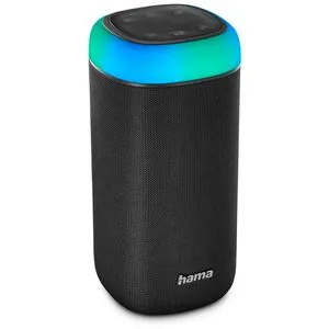 Hama G o nik Shine 2.0 Czarny - Tragbarer Bluetooth-Lautsprecher, langlebig und flexibel gestaltbar für optimalen Musikgenuss