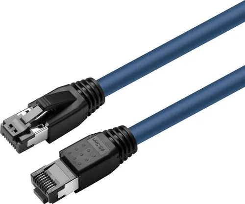 Microconnect MC-SFTP8015B, 1,5 m, Cat8.1, S/FTP (S-STP), RJ-45, RJ-45, Blau