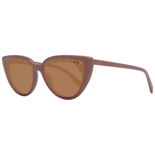 Emilio Pucci Sonnenbrille EP0183 45E 58 - Elegante Katzenaugen-Sonnenbrille für Damen in Rosé mit 100% UVA & UVB Schutz, ideal für stilbewusste Frauen. Lieferung im Original-Etui.