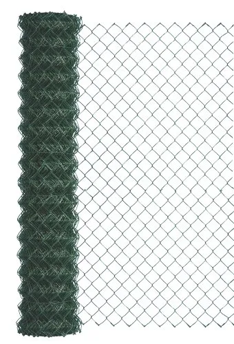 Alberts Maschendrahtgeflecht 15m - Robustes grünes Zaunmaterial - Maschendraht, 15m lang und 100 cm hoch, ideal für Garten- und Landschaftsbau, bietet hohe Stabilität und Langlebigkeit.