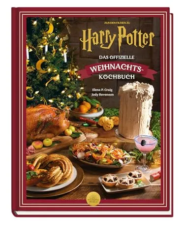 Harry Potter: Das offizielle Weihnachtskochbuch - Unterhaltungsliteratur mit zauberhaften Rezepten aus den Harry Potter Filmen, perfekt für ein magisches Weihnachtsfest.