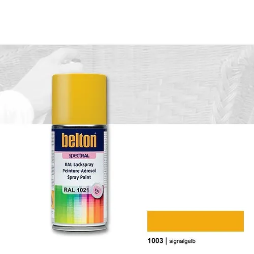  Belton Ral Spray 1003 signalgelb 400 ml Sprühdose hochglanz 13,63€/L