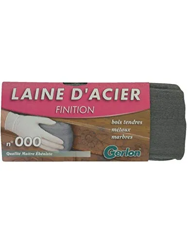Gerlon Stahlwolle Nr. 000 200g Beutel