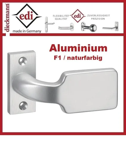 EDI Profiltürknopf 1315/0000 Material Aluminium F1 fest aufschraub Türknauf