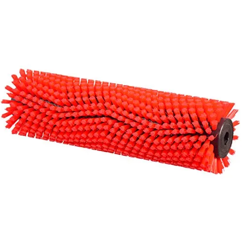 Bürstenwalze für Kärcher BR 400, GANSOW - 320mm PPL0,5 - rot mittel hart Bürste