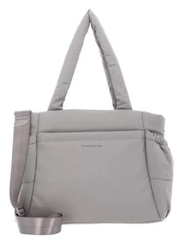 Kapten & Son Hellvi Schultertasche 33.5 cm grau - Elegante Handtasche in Grau, ideal für den Alltag mit praktischem Schulterriemen und viel Stauraum für Ihre Essentials.