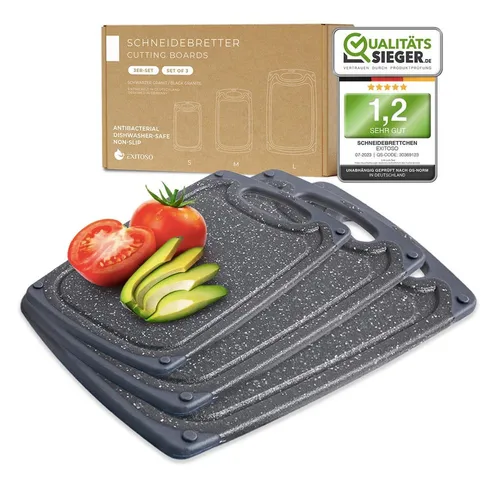 Schneidebretter Schwarz von Exitoso