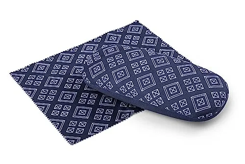 Brillenputztücher mit Motivdruck in verschiedenen Kombinationen (Geo, Microfasertuch mit Etui)