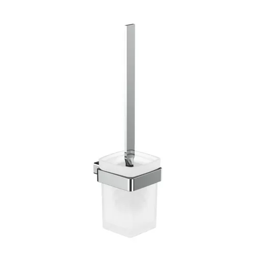 Emco Loft Wandmontage Toilettenbürstengarnitur, chrom